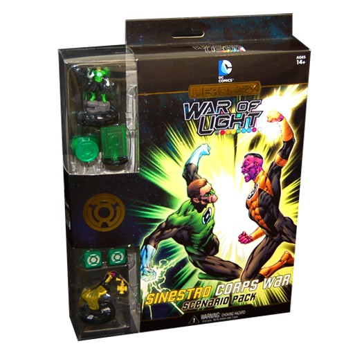 Hero Clix - War of Light - Sinestro Corps War Scenario Pack Hero Clix - War of Light - Sinestro Corps War Scenario Pack